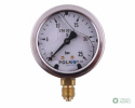 MANOMETR GLIC.0-25 BAR G1/4" M63 .POLM O PRZYŁĄCZE DOLNE
