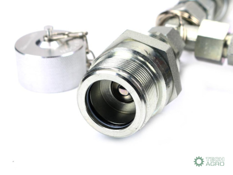 Zestaw pomiarowy ciśnienia hydrauliki z manometrem 250 bar wtyczka i gniazdo skręcane Waryński Zestaw pomiarowy ciśnienia hydrauliki z manometrem 250 bar wtyczka i gniazdo skręcane Waryński