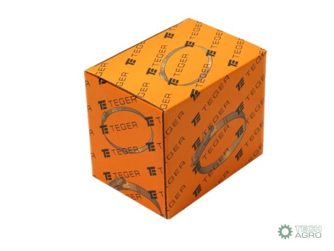 Opaska zaciskowa GBS 60-63 (obejma W1 - stal ocynkowana) szerkość 22mm TEGER ( sprzedawane po 10 )