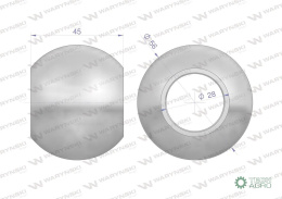 Kula hartowana kat. 2 56X28X45 Waryński