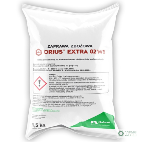 ZAPRAWA ORIUS EXTRA 02WS 1,5KG