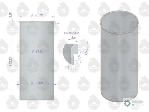 TULEJA SIL.MF3 URSUS