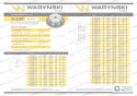 Koło zębate hartowane z kołnierzem 10B-1 (R1 5/8) Z-26 Waryński