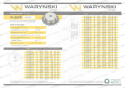 Koło zębate hartowane z kołnierzem 24B-1 (R1 1.1/2) Z-11 Waryński