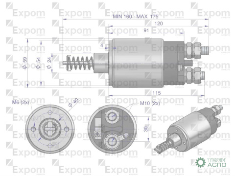 WYŁĄCZNIK ROZR.R11A C360 EXPOM 96200100 WYŁĄCZNIK ROZR.R11A C360 EXPOM 96200100