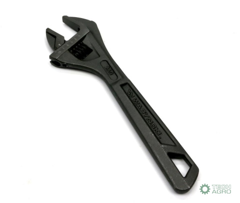 Klucz nastawny ze stali CrV 250 mm Wary ński Klucz nastawny ze stali CrV 250 mm Wary ński