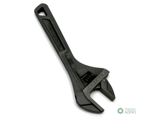 Klucz nastawny ze stali CrV 250 mm Wary ński Klucz nastawny ze stali CrV 250 mm Wary ński