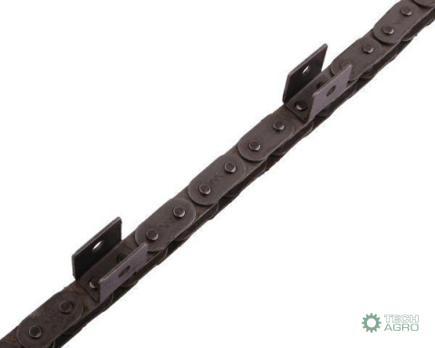 Łańcuch C10B (R1 5/8) przenośnika Kombajnu do Porzeczek 19 łopatek Waryński Łańcuch C10B (R1 5/8) przenośnika Kombajnu do Porzeczek 19 łopatek Waryński