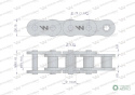 ŁAŃCUCH 20AH1-71PS 100H WARYŃSKI FAMAROL