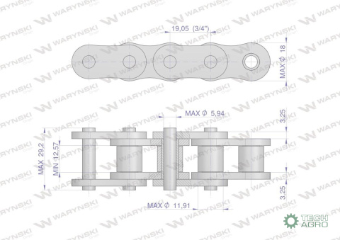 ŁAŃCUCH NAP.ŚLIMAK WCIĄGANIA 60HSP-87PS +Z+1+Z 84448828 NEW HOLLAND WARYŃSKI ŁAŃCUCH NAP.ŚLIMAK WCIĄGANIA 60HSP-87PS +Z+1+Z 84448828 NEW HOLLAND WARYŃSKI