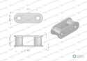Ogniwo łańcucha CA550VD Waryński ( sprzedawane po 5 )