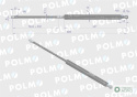 Siłownik maski L max. 885mm 65415047 MASSEY FERGUSON POLMO