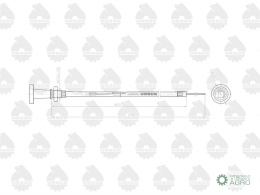 Linka - Gaszenie silnika L-915mm 1699561M91 MF 4512 ORYGINAŁ URSUS