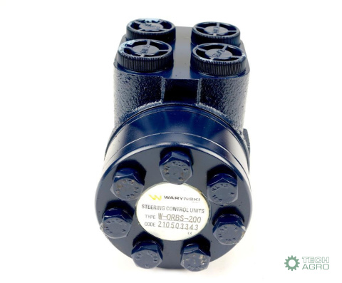 Orbitrol hydrauliczny W-ORBS 200 cm3/obr z zaworami (System Open Center - bez obciążenia) Waryński Orbitrol hydrauliczny W-ORBS 200 cm3/obr z zaworami (System Open Center - bez obciążenia) Waryński
