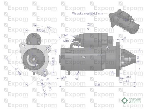 Rozrusznik AZF4183 Nowy Typ EXPOM KWIDZYN eu