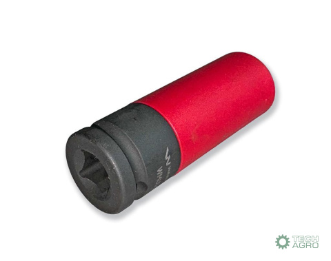 Nasadka udarowa 1/2 ze stali CrMo 21mm z magnesem i osłoną do felg aluminiowych Waryński Nasadka udarowa 1/2 ze stali CrMo 21mm z magnesem i osłoną do felg aluminiowych Waryński