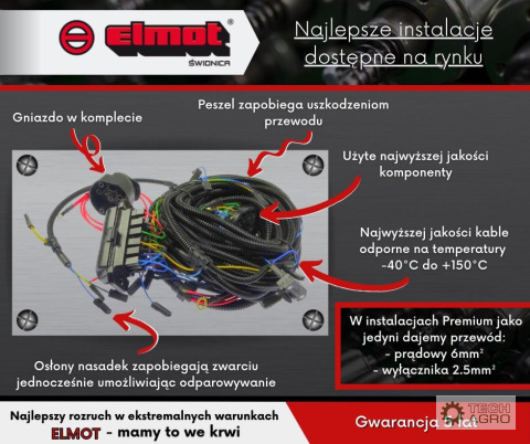 Instalacja elektryczna Ursus 1634 ELMOT PREMIUM LINE Instalacja elektryczna Ursus 1634 ELMOT PREMIUM LINE