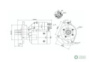 Rozrusznik z reduktorem typu Magneton Fiat 9142680 ELMOT