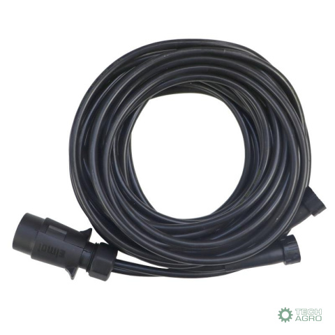 Instalacja elektryczna przyczepki 7m wtyczka 7PIN bajonet 5PIN (kabel 1mm) ELMOT Instalacja elektryczna przyczepki 7m wtyczka 7PIN bajonet 5PIN (kabel 1mm) ELMOT