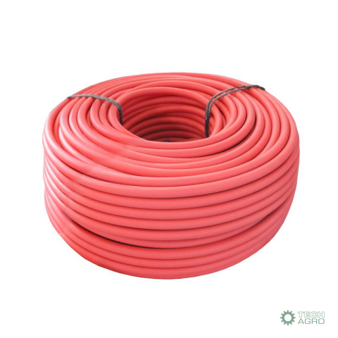 Kabel przewód rozruchowy, akumulatora 1x25 gumowany - elastyczny czerwony Premium ELMOT Kabel przewód rozruchowy, akumulatora 1x25 gumowany - elastyczny czerwony Premium ELMOT