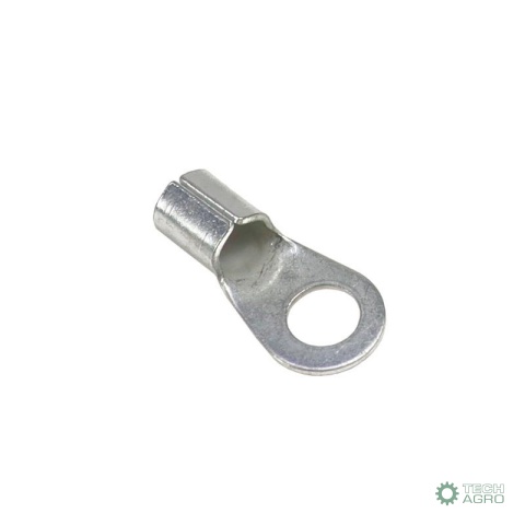Końcówka oczkowa miedziana oczko Fi-8mm na przewód max. 16 CuZn cynowana Premium ELMOT (sprzedawane po 10szt widoczna cena 1szt Końcówka oczkowa miedziana oczko Fi-8mm na przewód max. 16 CuZn cynowana Premium ELMOT (sprzedawane po 10szt widoczna cena 1szt