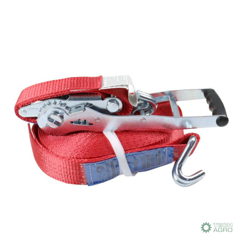 Pas transportowy 5T 14m szer. 50mm komplet z klamrą wzmocniony 330 mm ERGO z atestem, MORGA Pas transportowy 5T 14m szer. 50mm komplet z klamrą wzmocniony 330 mm ERGO z atestem, MORGA