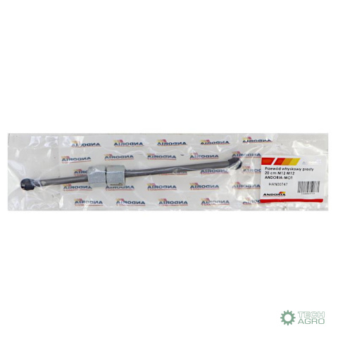 Przewód wtryskowy prosty 20 cm M12 M12 ANDORIA Przewód wtryskowy prosty 20 cm M12 M12 ANDORIA