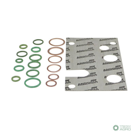 Zestaw uszczelniający rozdzielacza K135 Fluoroelastomer, krążelit Ursus C-360 70-80 Sh ANDORIA - MOT Zestaw uszczelniający rozdzielacza K135 Fluoroelastomer, krążelit Ursus C-360 70-80 Sh ANDORIA - MOT