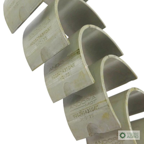 Komplet panewek korbowodowych N-0,75 (III szlif) 50503123, 90030143 Zetor Ursus C-360 ANDORIA - MOT Komplet panewek korbowodowych N-0,75 (III szlif) 50503123, 90030143 Zetor Ursus C-360 ANDORIA - MOT