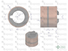 Komutator alternatora 0120484011EX Nowy Typ EXPOM KWIDZYN eu