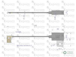 Kondensator alternatora 0290800052EX Nowy Typ EXPOM KWIDZYN eu