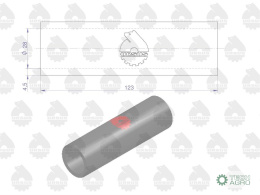 Sztucer przewód wody MF3 C-360 3P ORYGINAŁ URSUS