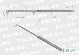 Siłownik drzwi L max. 600mm 04373763P DEUTZ POLMO