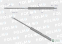Siłownik szyba przednia szyberdach L max. 273mm X800420488000P CASE IH STEYR FENDT POLMO