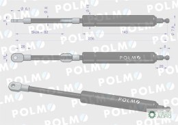 Siłownik szyberdachu New Holland 82002925 POLMO