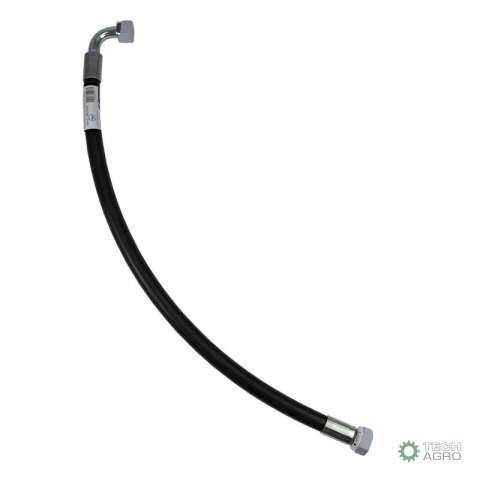 Przewód hydrauliczny 275 bar gwint M22x1,5 prosta - kolanko (DKOL - DKOL 90 stopni) L-700mm DN12-2SN (AK-13-700, P11P12) Przewód hydrauliczny 275 bar gwint M22x1,5 prosta - kolanko (DKOL - DKOL 90 stopni) L-700mm DN12-2SN (AK-13-700, P11P12)