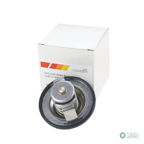 Termostat silnika 81C 60,5mm C2.8116 ANDORIA Termostat silnika 81C 60,5mm C2.8116 ANDORIA