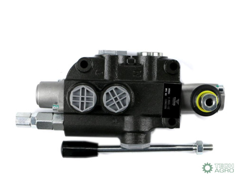 Rozdzielacz hydrauliczny 1-sekcyjny 80L z zatrzaskiem VOIMA Rozdzielacz hydrauliczny 1-sekcyjny 80L z zatrzaskiem VOIMA