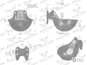 Poidło miskowe żeliwne z językiem ze stali nierdzewnej Czarne 1.5l ROYAL FARM ( sprzedawane po 2 )
