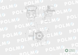 Pompa zasilająca 1447688M91 POLMO