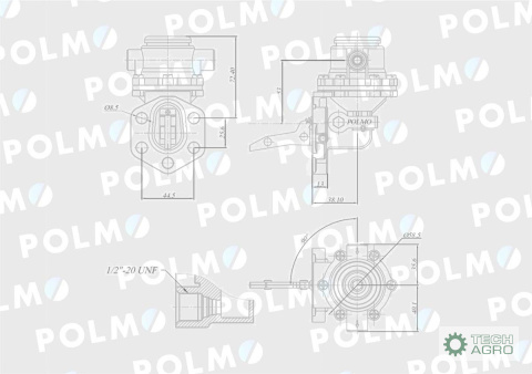Pompa zasilająca 836659391 POLMO Pompa zasilająca 836659391 POLMO