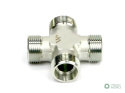 Czwórnik hydrauliczny metryczny BBBB M22x1.5 15L Waryński