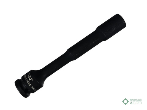 Nasadka udarowa 1/2", sześciokątna slim przelotowa ze stali CrMo 14mm długość 150 mm, stosowane w mechanice do kluczy udarowych Nasadka udarowa 1/2", sześciokątna slim przelotowa ze stali CrMo 14mm długość 150 mm, stosowane w mechanice do kluczy udarowych