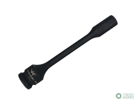 Nasadka udarowa 1/2", sześciokątna slim ze stali CrMo 10mm długość 150 mm, stosowane w mechanice do kluczy udarowych, Waryński Nasadka udarowa 1/2", sześciokątna slim ze stali CrMo 10mm długość 150 mm, stosowane w mechanice do kluczy udarowych, Waryński