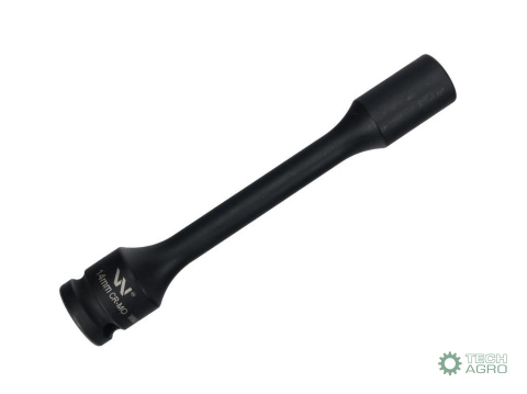 Nasadka udarowa 1/2", sześciokątna slim ze stali CrMo 14mm długość 150 mm, stosowane w mechanice do kluczy udarowych, Waryński Nasadka udarowa 1/2", sześciokątna slim ze stali CrMo 14mm długość 150 mm, stosowane w mechanice do kluczy udarowych, Waryński