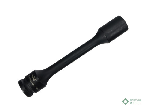 Nasadka udarowa 1/2", sześciokątna slim ze stali CrMo 15mm długość 150 mm, stosowane w mechanice do kluczy udarowych, Waryński