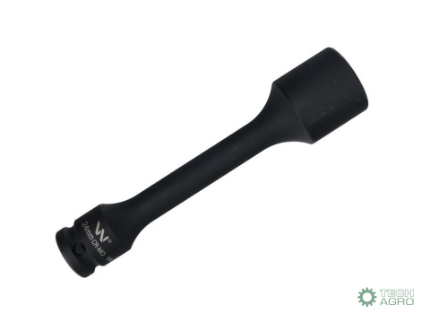 Nasadka udarowa 1/2", sześciokątna slim ze stali CrMo 24mm długość 150 mm, stosowane w mechanice do kluczy udarowych, Waryński Nasadka udarowa 1/2", sześciokątna slim ze stali CrMo 24mm długość 150 mm, stosowane w mechanice do kluczy udarowych, Waryński