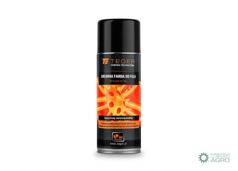 SREBRNA FARBA DO FELG 400ML TEGER SREBRNA FARBA DO FELG 400ML TEGER