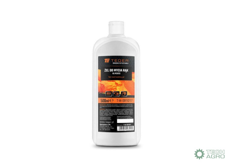 Żel do mycia rąk na mokro 500ml / TEGER Żel do mycia rąk na mokro 500ml / TEGER