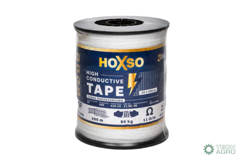 Taśma Ogrodzeniowa 20Mm 200M 4X0,15Hoxso Premium